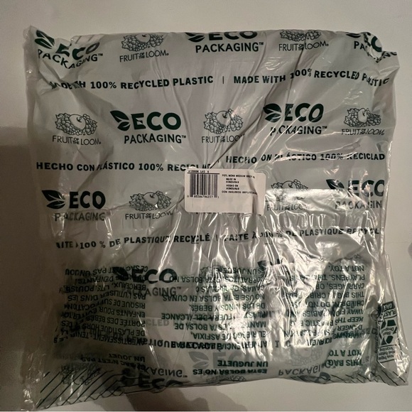 Fruit of the Loom Mens Classic Fit Cozy Soft Fleece Sweatpants Joggers Gray - Picture 7 of 8